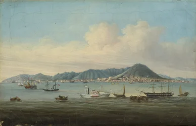 Veduta di Hong Kong, 1850