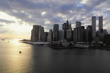 Vista verso il Financial District attraverso l