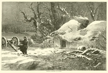 Quartieri invernali, in picchetto, febbraio 1864