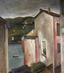 Le case sul lago