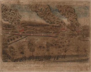 Le Battaglie di Lexington e Concord: Piastra I, La Battaglia di Lexington, 19 aprile 1775. Piastra II, Una Vista della Città di Concord. Piastra III: L