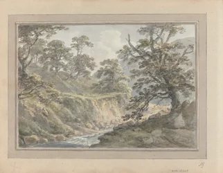 Vedute in Inghilterra, Scozia e Galles: Paesaggio con ruscello