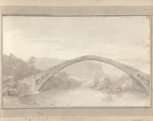Vedute in Inghilterra, Scozia e Galles: Pont Y Pridd, nella valle di Taff o Glamorgan