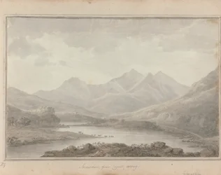 Vedute in Inghilterra, Scozia e Galles: Snowdon, da Capel Cerrig