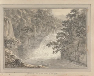 Vedute in Inghilterra, Scozia e Galles: Tour in Scozia; Corie Lin; una delle Cascate del Clyde