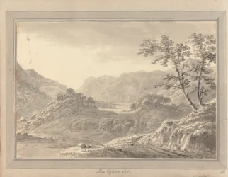 Vedute in Inghilterra, Scozia e Galles: Tour in Scozia; Vicino al lago Wyburn