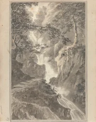 Vedute in Inghilterra, Scozia e Galles: Tour in Scozia; La Cascata di Moness