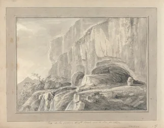 Vedute in Inghilterra, Scozia e Galles: Vista della Caverna di St. Beat, sul Lago di Thun