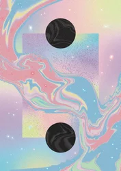 Vortice cosmico pastello