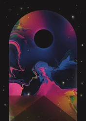 Portale spaziale vibrante