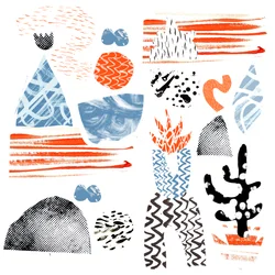 Forme 4, 2015 (collage digitale)