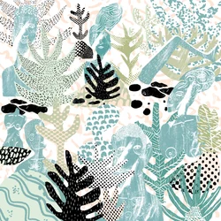 Sottobosco, 2015 (collage digitale)