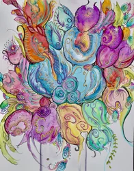 Un sogno floreale stravagante