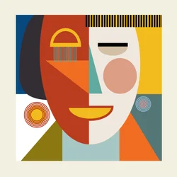 Faces Stripes Minimal - Copia
