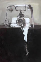 Il telefono a disco che si scioglie