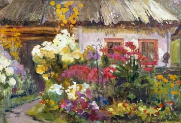 Un vivace giardino in stile cottage