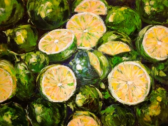 Lime verdi dal gusto fresco