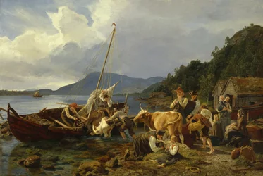 Verso il pascolo estivo di montagna