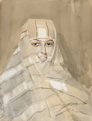 Ragazza beduina, 1886