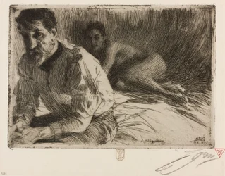 Augustus Saint Gaudens II (Saint Gaudens e il suo modello)