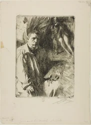 Autoritratto con Modello II