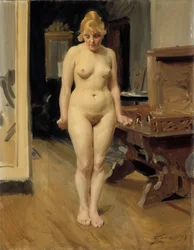 La modella timida