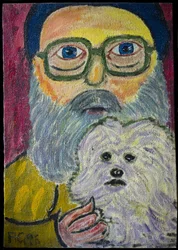AUTORITRATTO CON LISA 1995