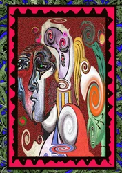 TU GIRI PICASSIANI FRAMMATI 2002, 2002 (Opera digitale)