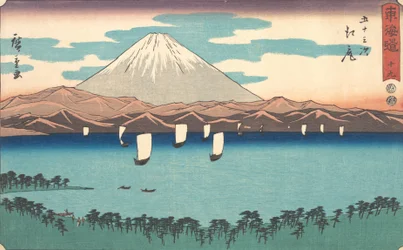 Ejiri, Numero 19, dalla serie Cinquantatré Stazioni della Strada Tokaido, 1847-52