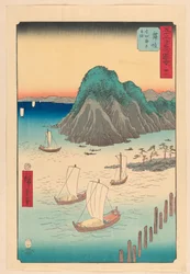 Maisaka dalla serie 53 Stazioni di Tokaido