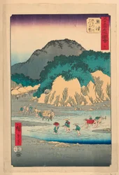 Okitsu dalla serie 53 Stazioni del Tokaido