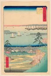 Shinagawa dalla serie 53 stazioni di Tokaido
