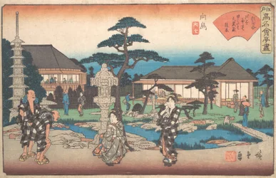 Il Daikokuya a Mukojima, ca. 1835-42