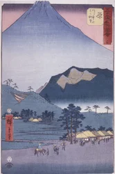 Hara: vista di Ashitakayama e Fuji
