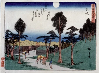 Serie Kyoka Tokaido, Akasaka