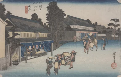 Narumi #41 (dalla serie "Le cinquantatré stazioni del Tokaido")