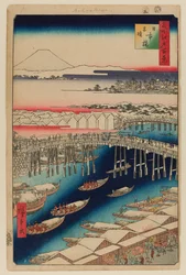 Nihonbashi, sgombero dopo la neve