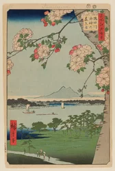 Santuario Suijin e Massaki sul fiume Sumida (Sumidagawa Suijin no Mori Massaki)
