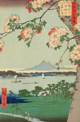 Il bosco di Suijin e Massaki sul fiume Sumida