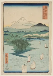 Yokohama a Noge nella provincia di Musashi