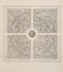 Design per Parterre, da Theatre des Plans et Jardinages, pub.1652