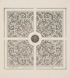 Design per Parterre, da Theatre des Plans et Jardinages, pub.1652