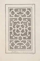 Progetto per Parterre, da Theatre des Plans et Jardinages, pub.1652