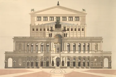 Opera di Stato, Dresda, Germania
