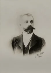 Ritratto del pittore francese Andre Brouillet ( 1857