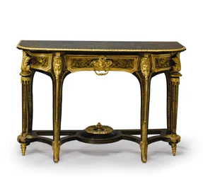 Una coppia di tavoli da parete Luigi XIV, c.1710