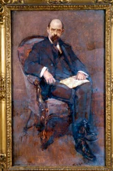 Ritratto di Emile Vandervelde, politico belga