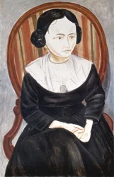 Ragazza in nero, 1913 circa (olio su tela)