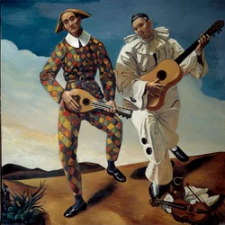 Arlecchino e Pierrot