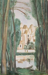 Paesaggio con barca (Carrieres-Saint-Denis)